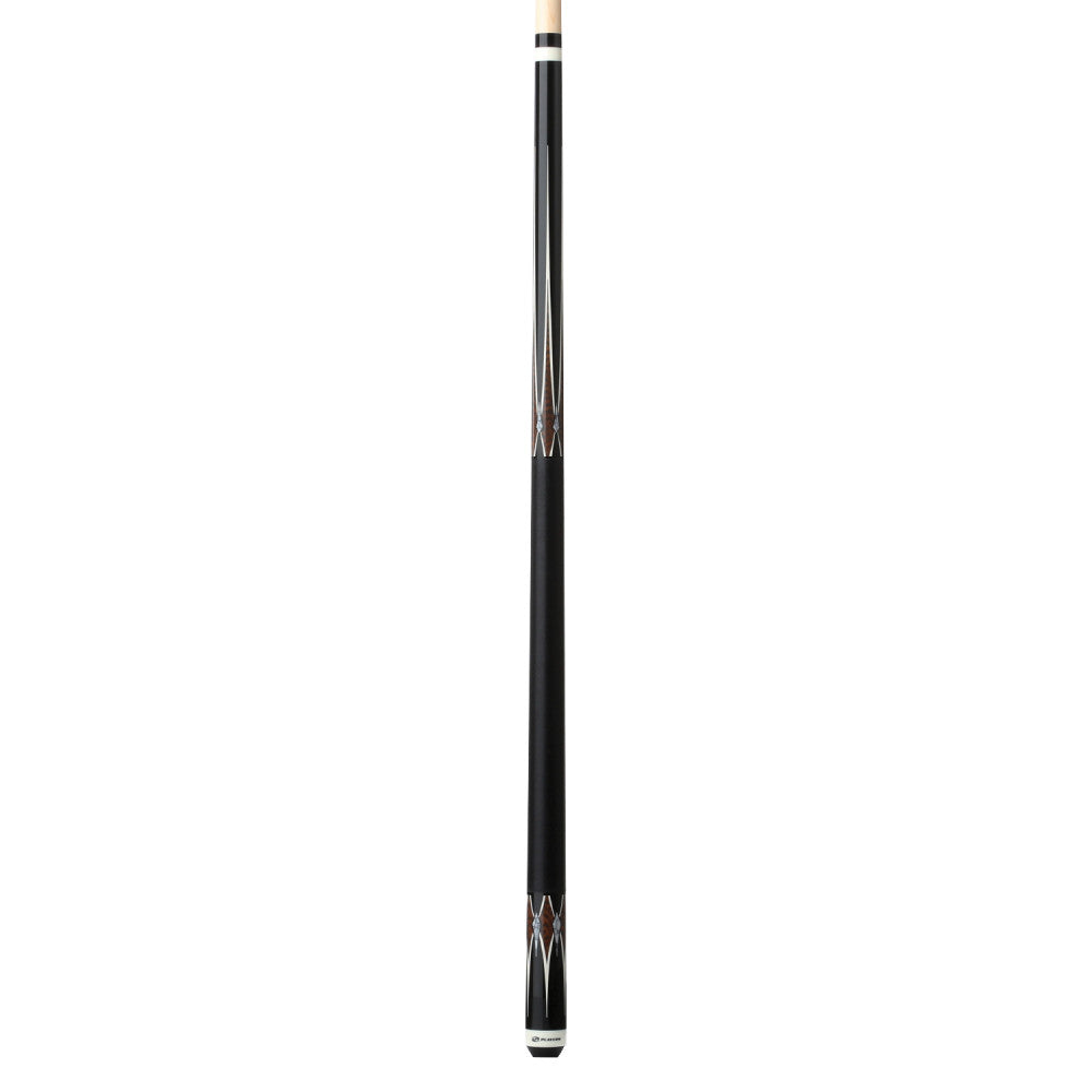 Players Black & Snakewood Cue with Black Linen Wrap