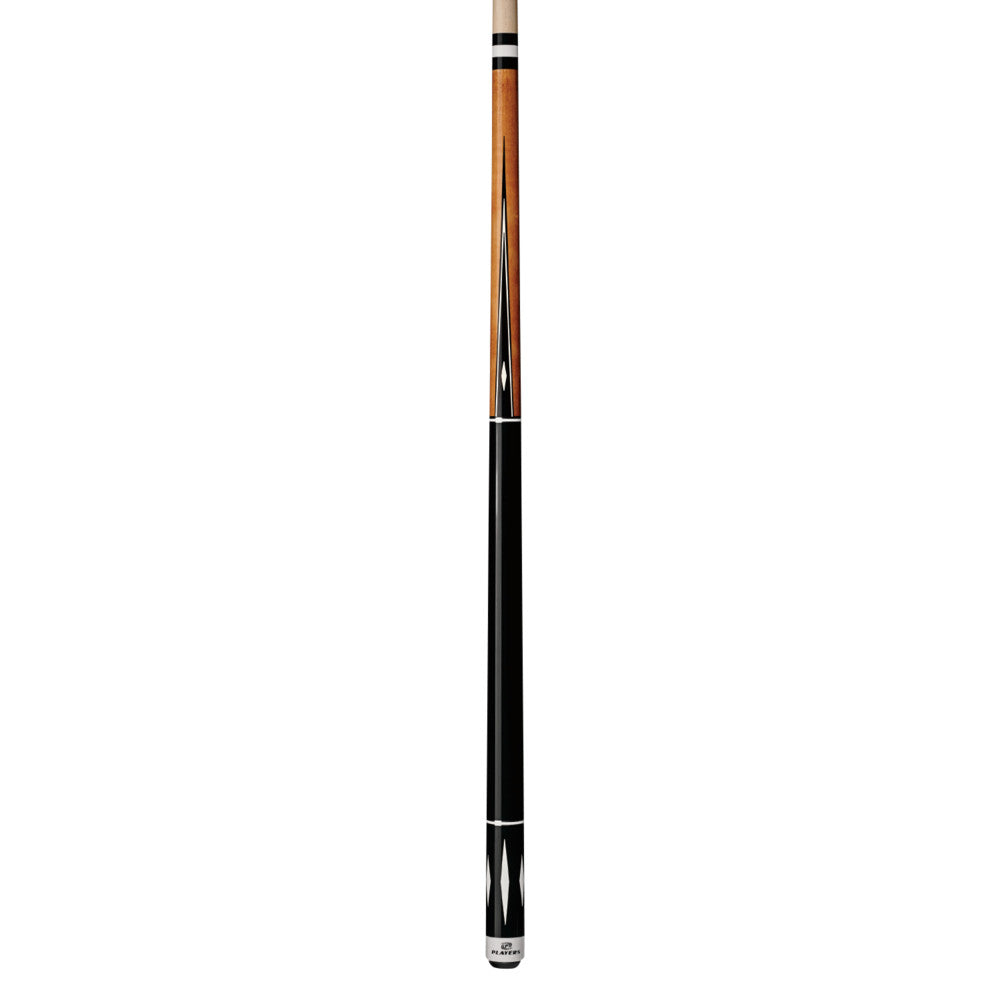 Players Black & White Diamond Wrapless Cue