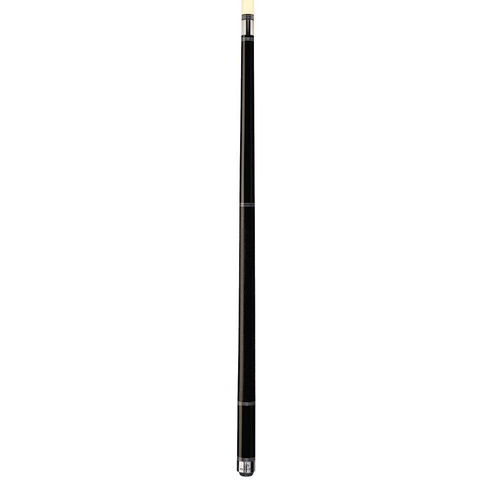 Players Black Cue with Faux Leather Wrap