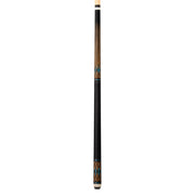 Players Black Palm & Blue Recon Cue with Black Linen Wrap