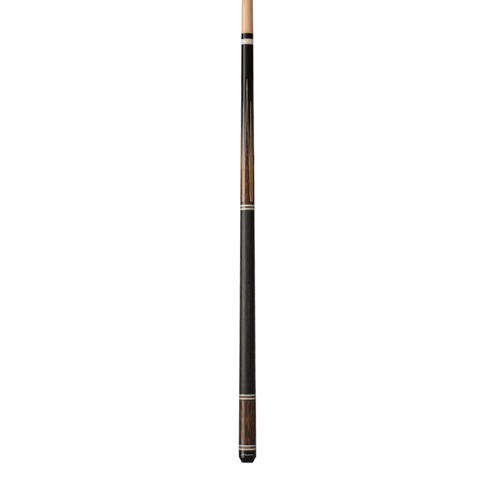 Players Black Palm & Bocote Cue with Embossed Leather Wrap