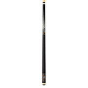 Players Black with White Recon Cue with Black Linen Wrap
