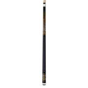 Players Black with White Recon Diamond Cue with Black Linen Wrap