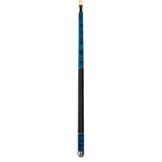 Players Blue Birdseye Cue with Black Linen Wrap