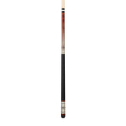 Players Curly Maple & White/Blue Diamond Cue with Black Linen Wrap