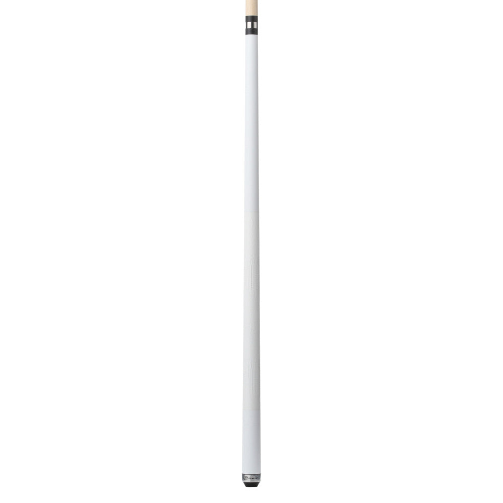Players Dandelion White Matte Cue with Embossed Leather Wrap