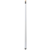 Players Dandelion White Matte Cue with Embossed Leather Wrap