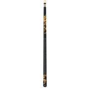 Players Golden Dragons Cue with Black Linen Wrap