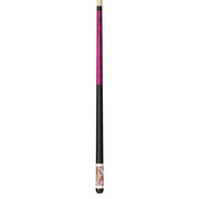 Players Illustrious Purple Cue with Black Linen Wrap