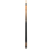 Players Light Coffee Birdseye & Imitation Bone Cue with Black Linen Wrap