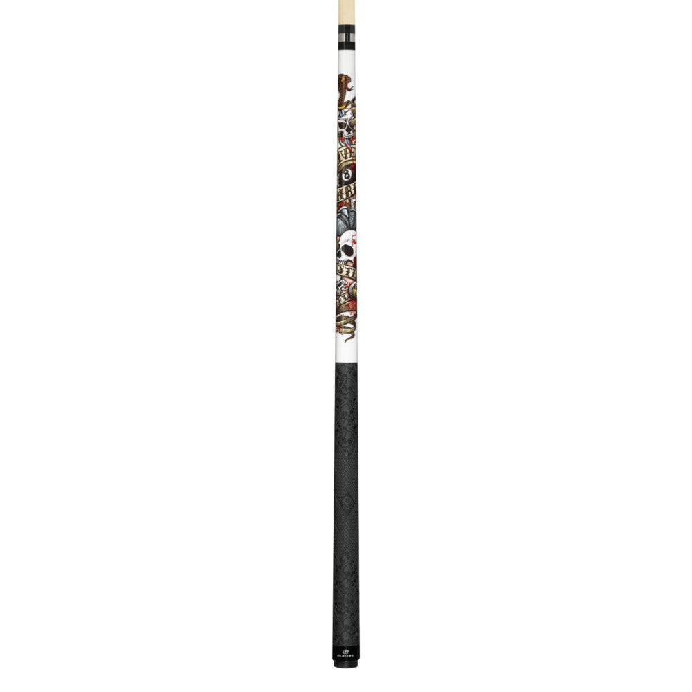 Players Live Hard Hustle Hard Sport Grip Cue