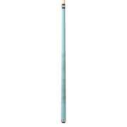 Players Sky Blue Matte Cue with Embossed Leather Wrap