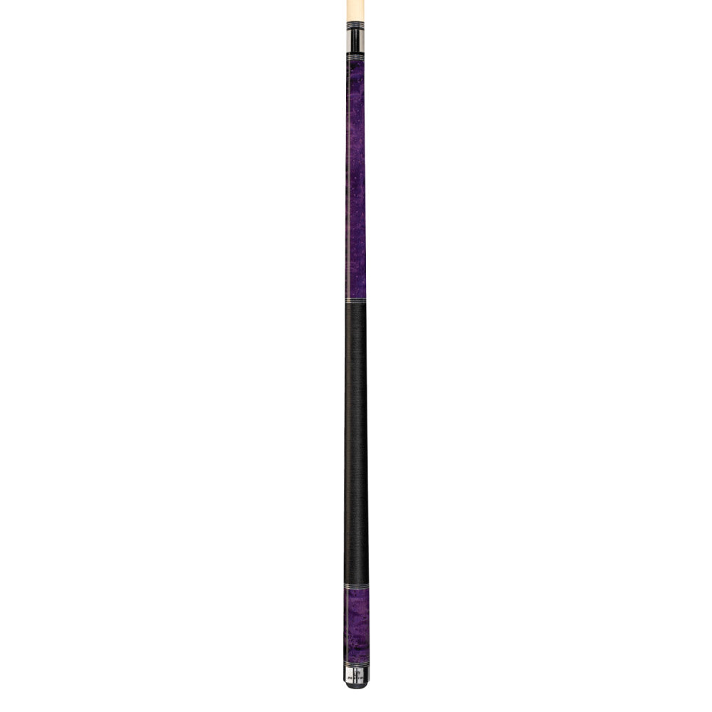 Players Violet Birdseye Cue with Black Linen Wrap
