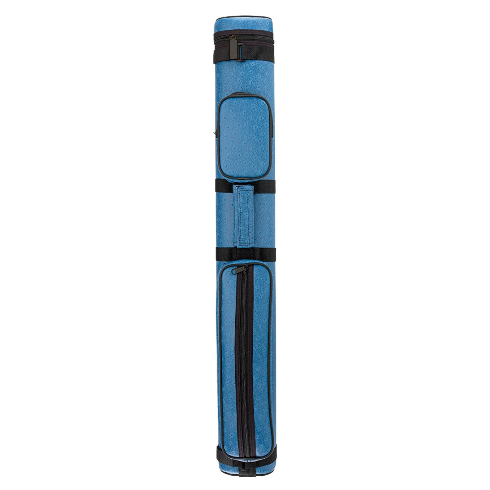 Oval Leatherette Case, Elctrc Blu, 2B/2S, Polyform