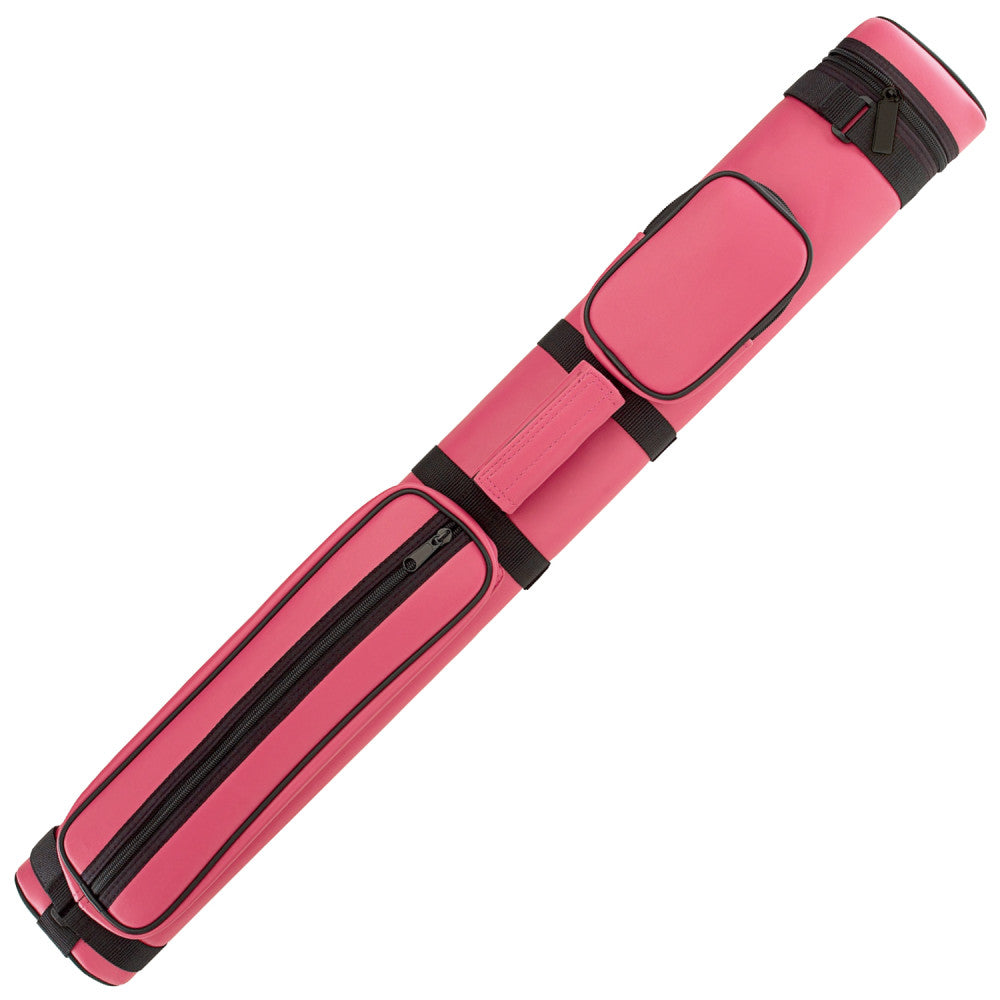 Oval Leatherette Case, Pink, 2B/2S, Polyform