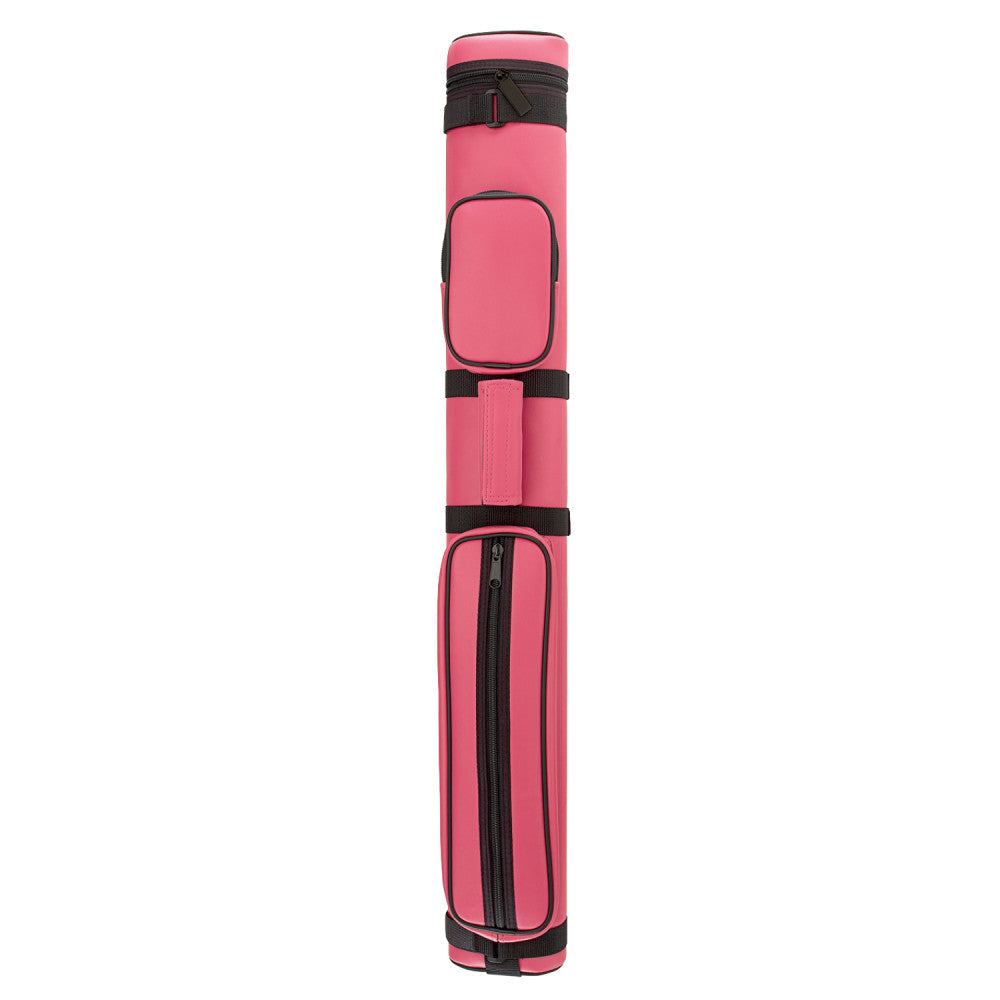 Oval Leatherette Case, Pink, 2B/2S, Polyform