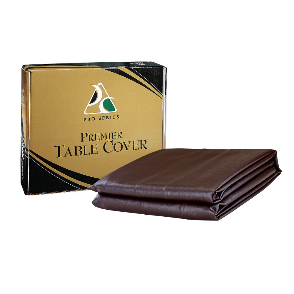 9’ Heavy Duty Table Cover, Dark Brown