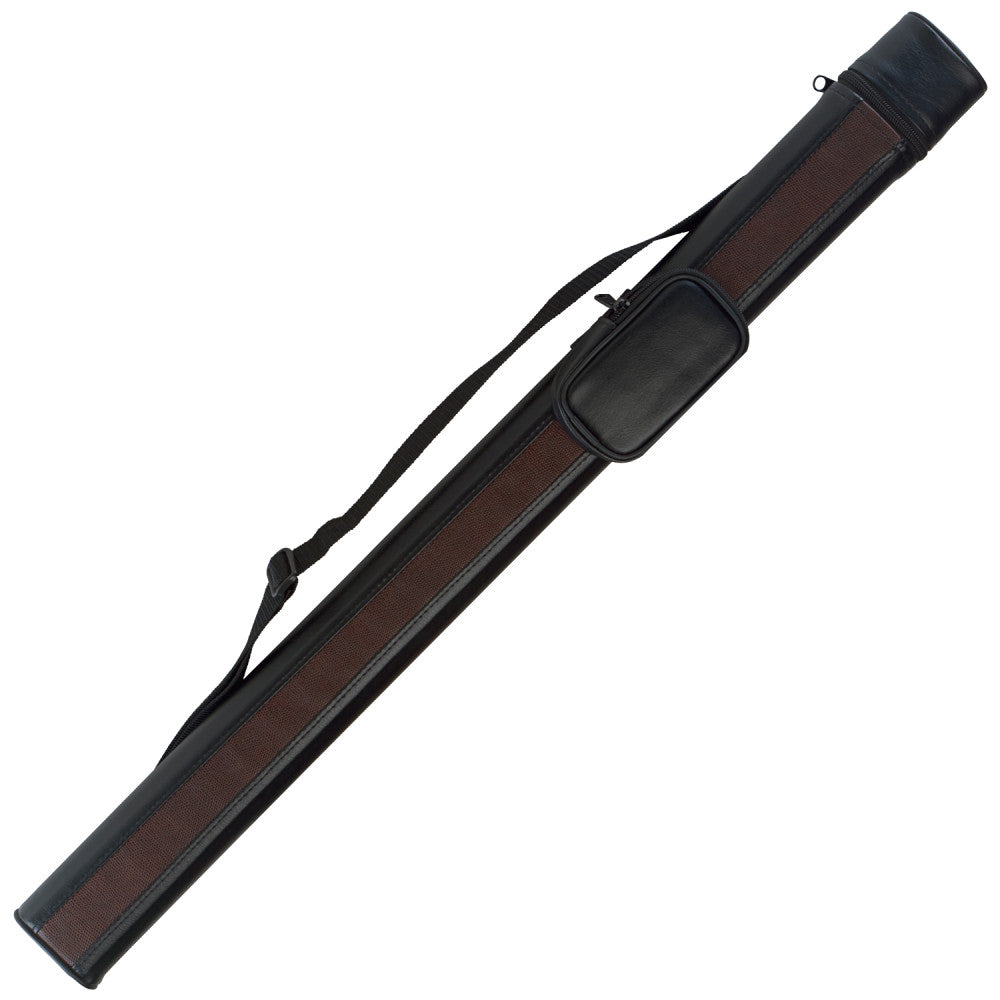 Pro Series PRSE9M Embossed Leatherette 1x1 Hard Case, Brown