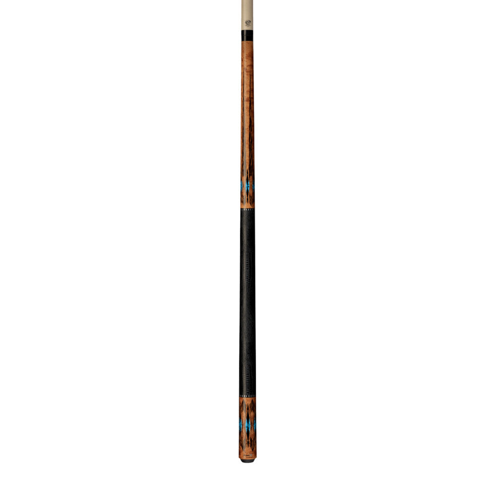 Pure X Antique Birdseye/Black Palm with Blue Recon with Embossed Leather Wrap