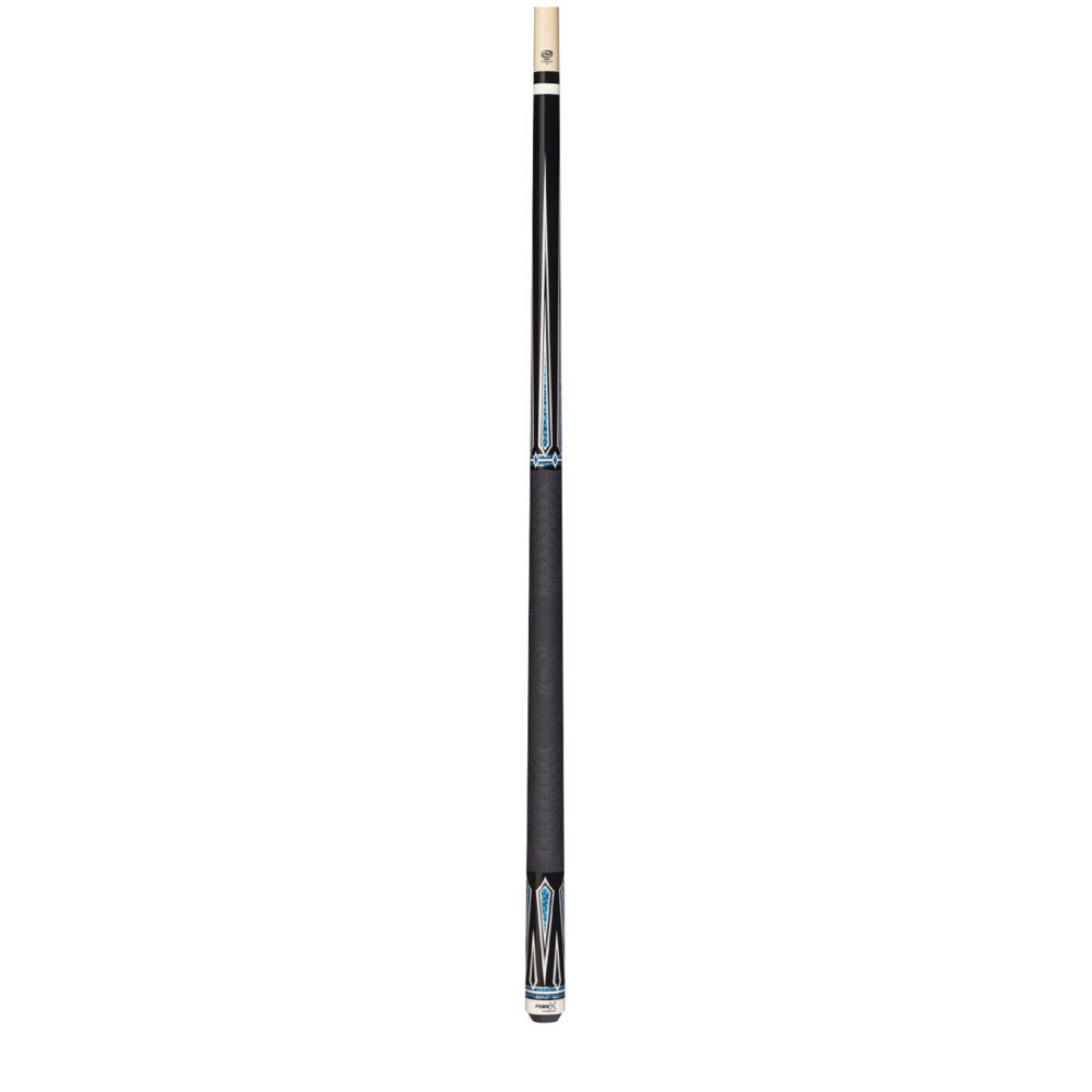 Pure X Black with Blue Recon Cue with MZ Grip