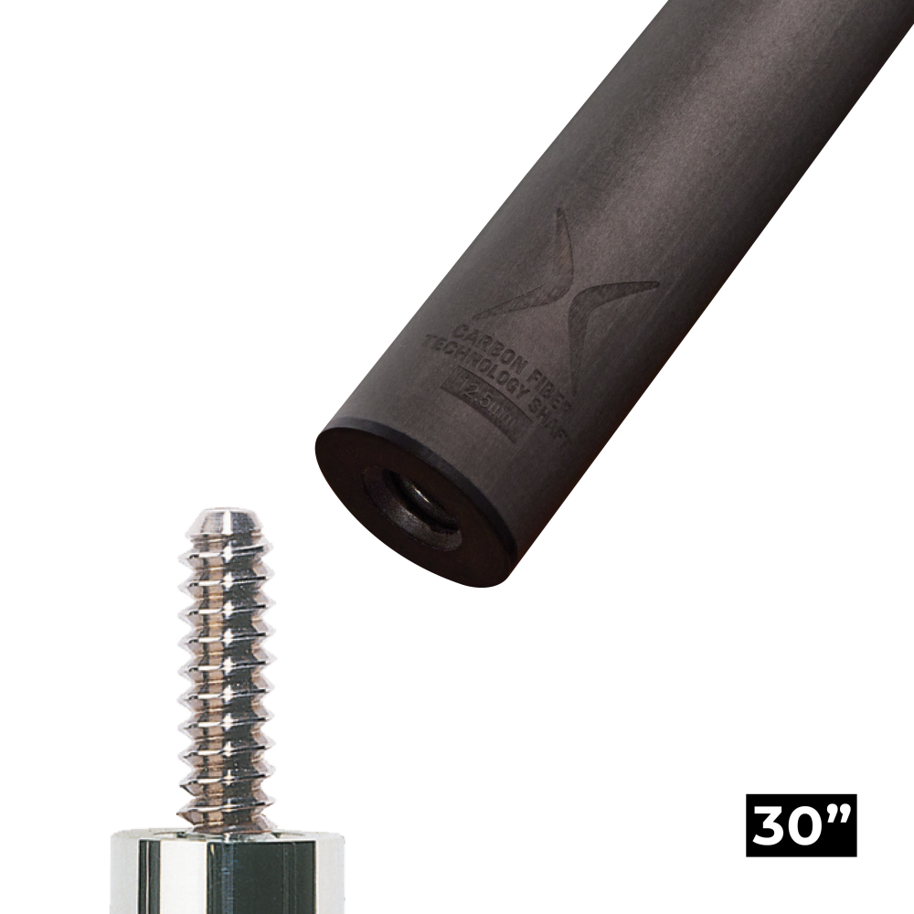 12.5mm Pure X® 30" Carbon Fiber Shaft, 3/8 x 10