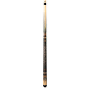 Pure X Natural Birdseye & Grey Stained Zebrawood with Bacote Wrapless Cue