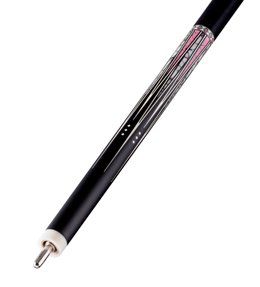 Lucasi Pro, Uni-loc: Mdnght Blck, Zbrwd, Ebony, Mthr-Of-Prl Inlays, Ebony Wrpless Handle, Butt Only