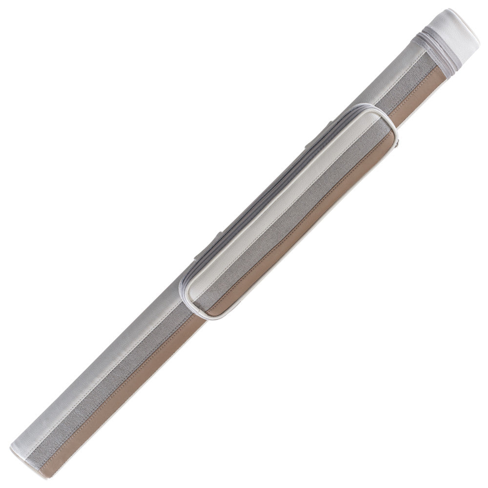 Pure X PXC511 Leatherette 1x1 Hard Case, White Grey Tan
