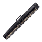 Pure X PXC511 Leatherette 2x2 Hard Case, Black Gunmetal