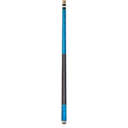 Pure X Teal Stained Birdseye Cue with Black/White Linen Wrap