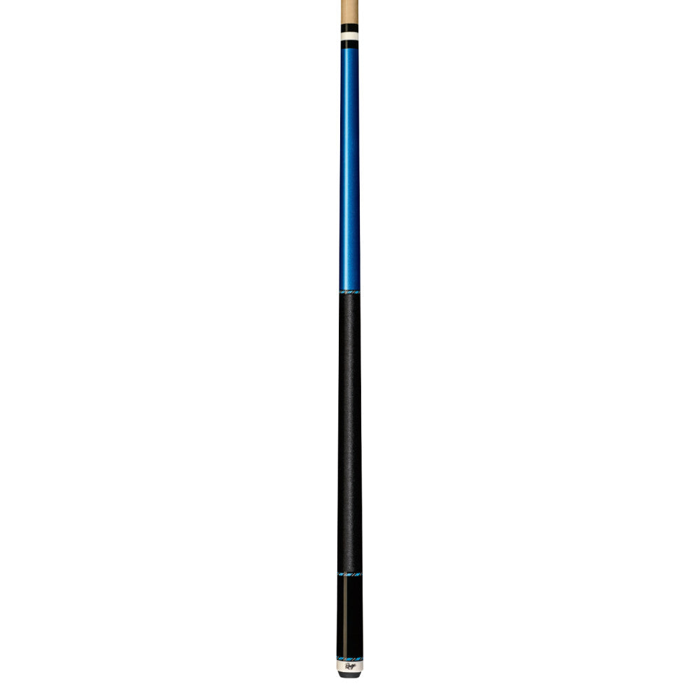 Rage Blue Blazer Cue with Black Nylon Wrap