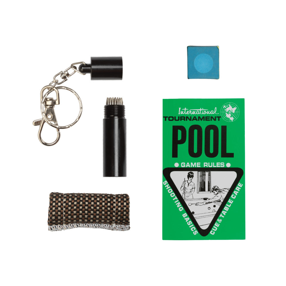 Rage Pre-Packed Classic Billiard Cue Kit, Black