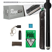 Rage Pre-Packed Classic+ Billiard Cue Kit, Black