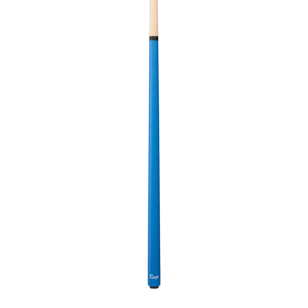 Rage Youth Cue, Wrapless, Matte Electric Blue 48"