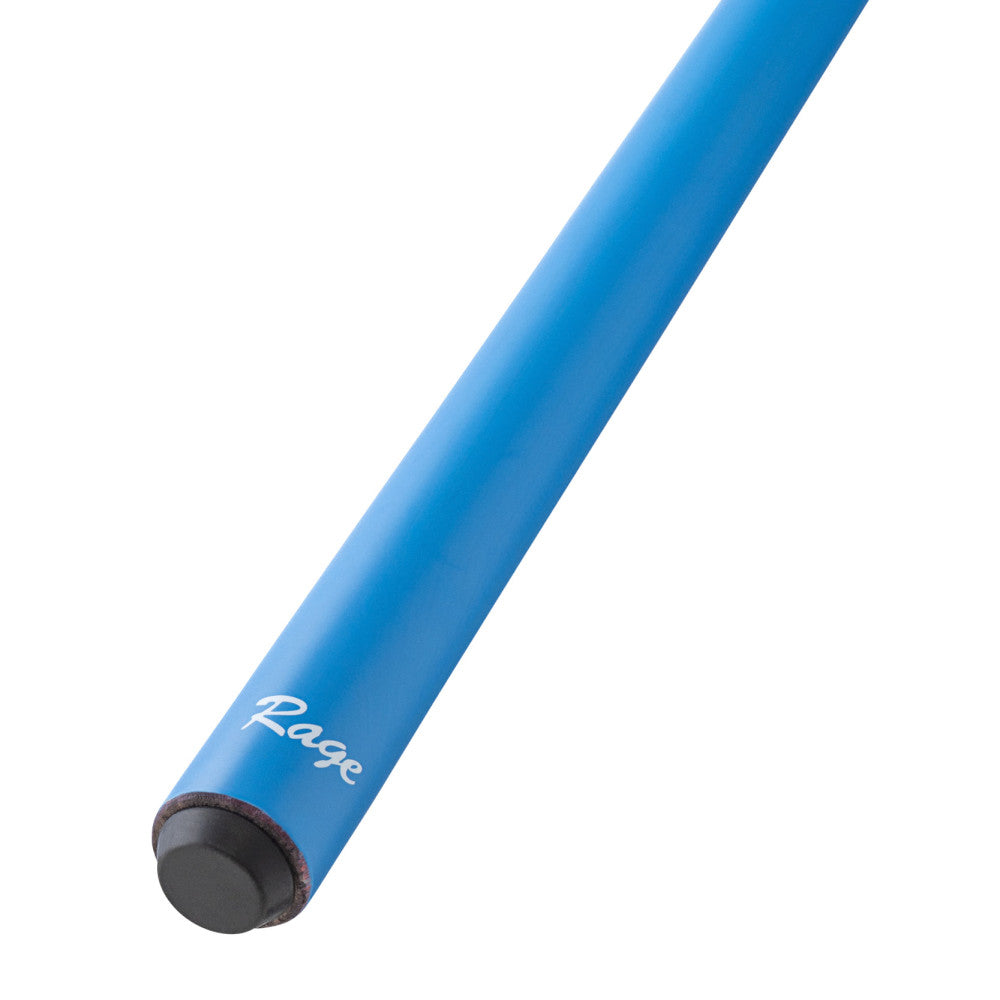 Rage Youth Cue, Wrapless, Matte Electric Blue 48"
