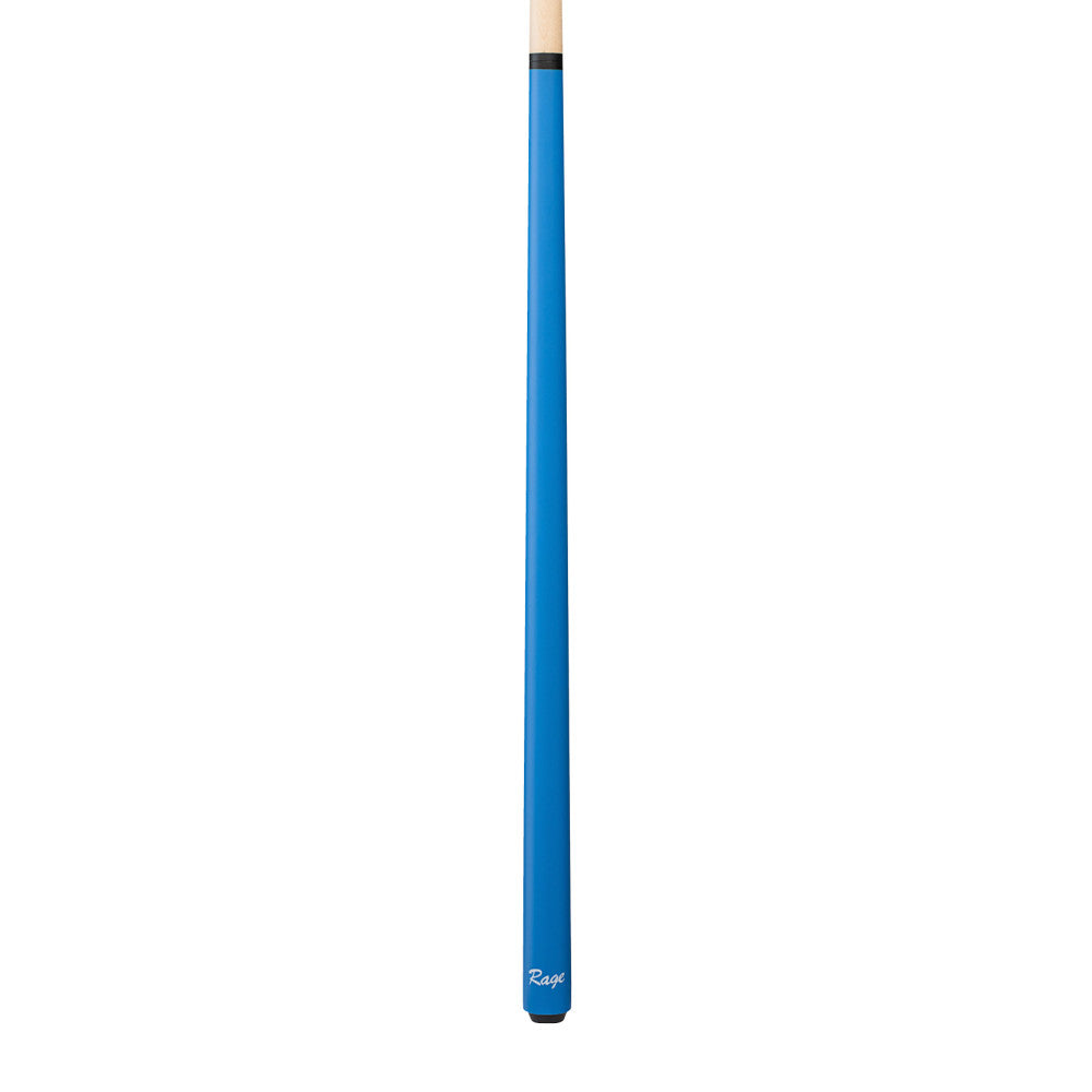 Rage Youth Cue, Wrapless, Matte Electric Blue 52"