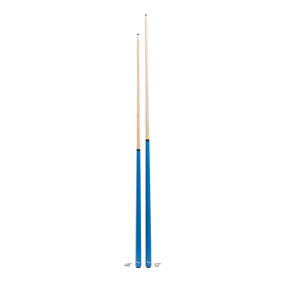 Rage Youth Cue, Wrapless, Matte Electric Blue 52"