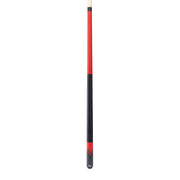 Rage Orange Flames Cue with Black Linen Wrap