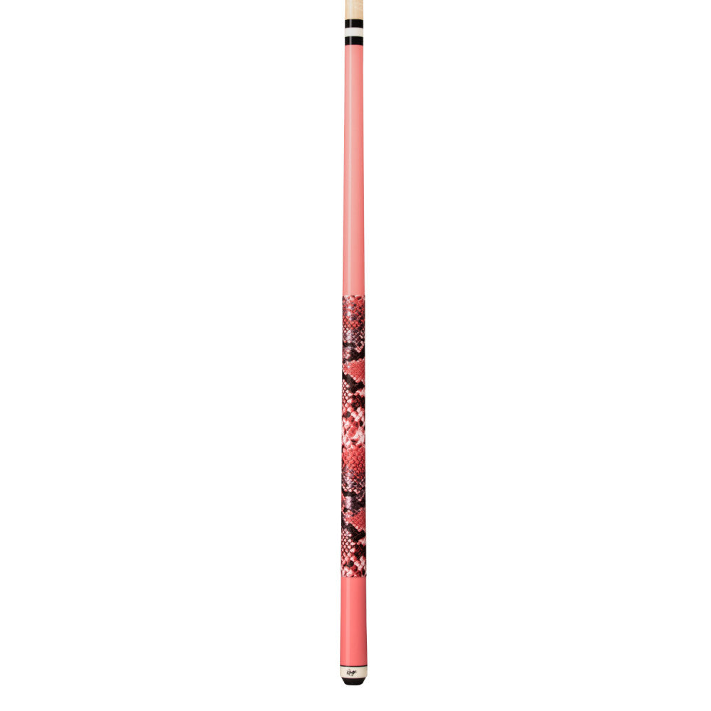 Rage Pretty in Pink Cue with Faux Snake Skin Wrap
