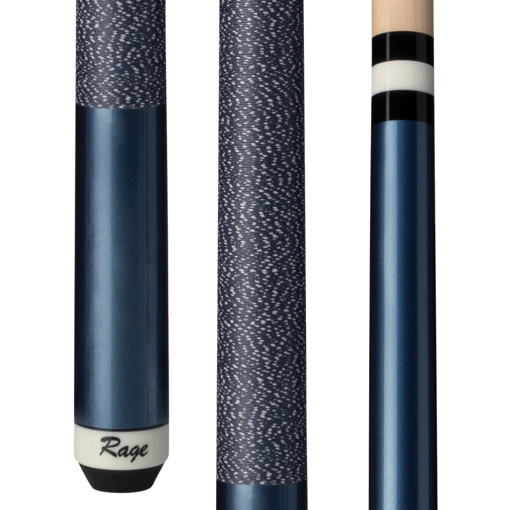 Rage Pre-Packed Pro Billiard Cue Kit, Blue