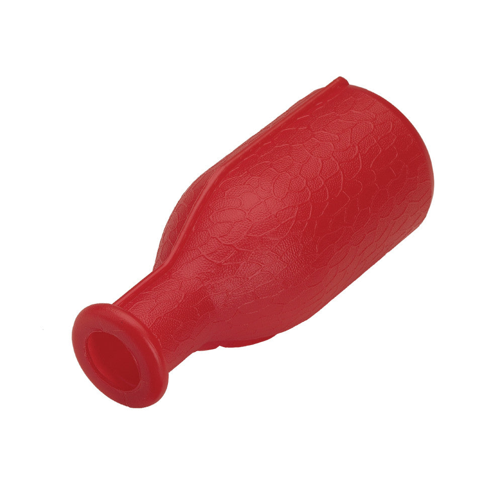 Red Plastic Tally Bottle