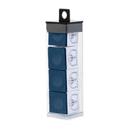 Silver Cup 4-Piece Chalk Tube, Navy