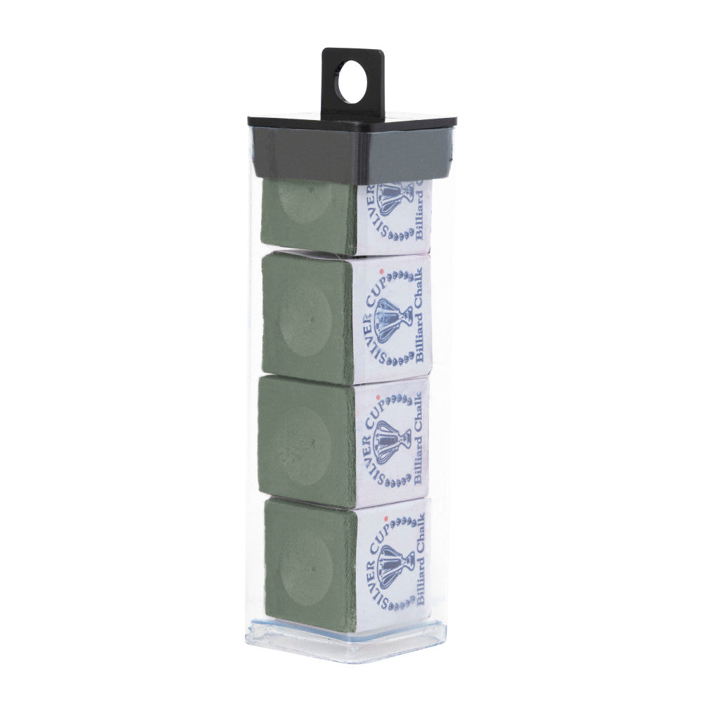 Silver Cup 4-Piece Chalk Tube, Olive