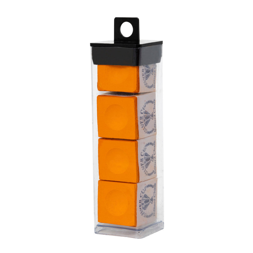 Silver Cup 4-Piece Chalk Tube, Orange