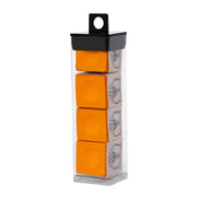Silver Cup 4-Piece Chalk Tube, Orange