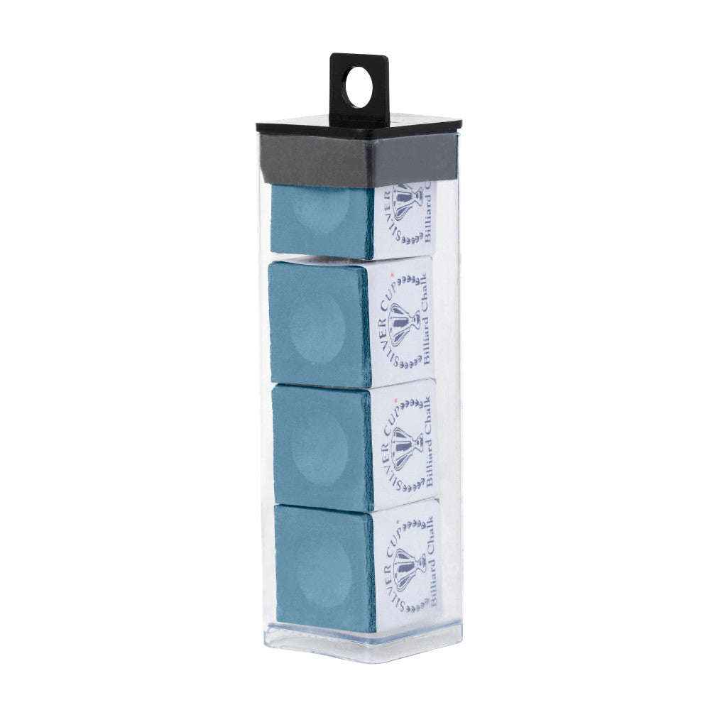 Silver Cup 4-Piece Chalk Tube, Powder Blue