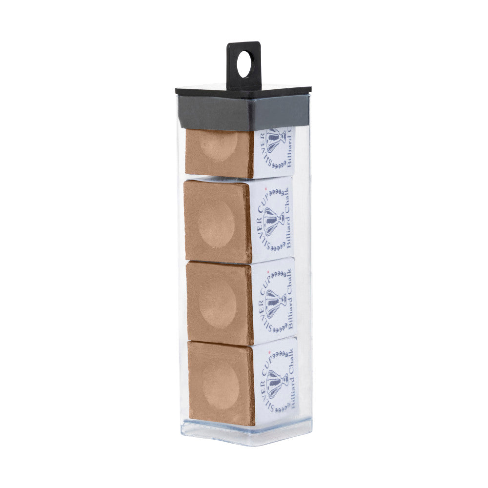 Silver Cup 4-Piece Chalk Tube, Tan