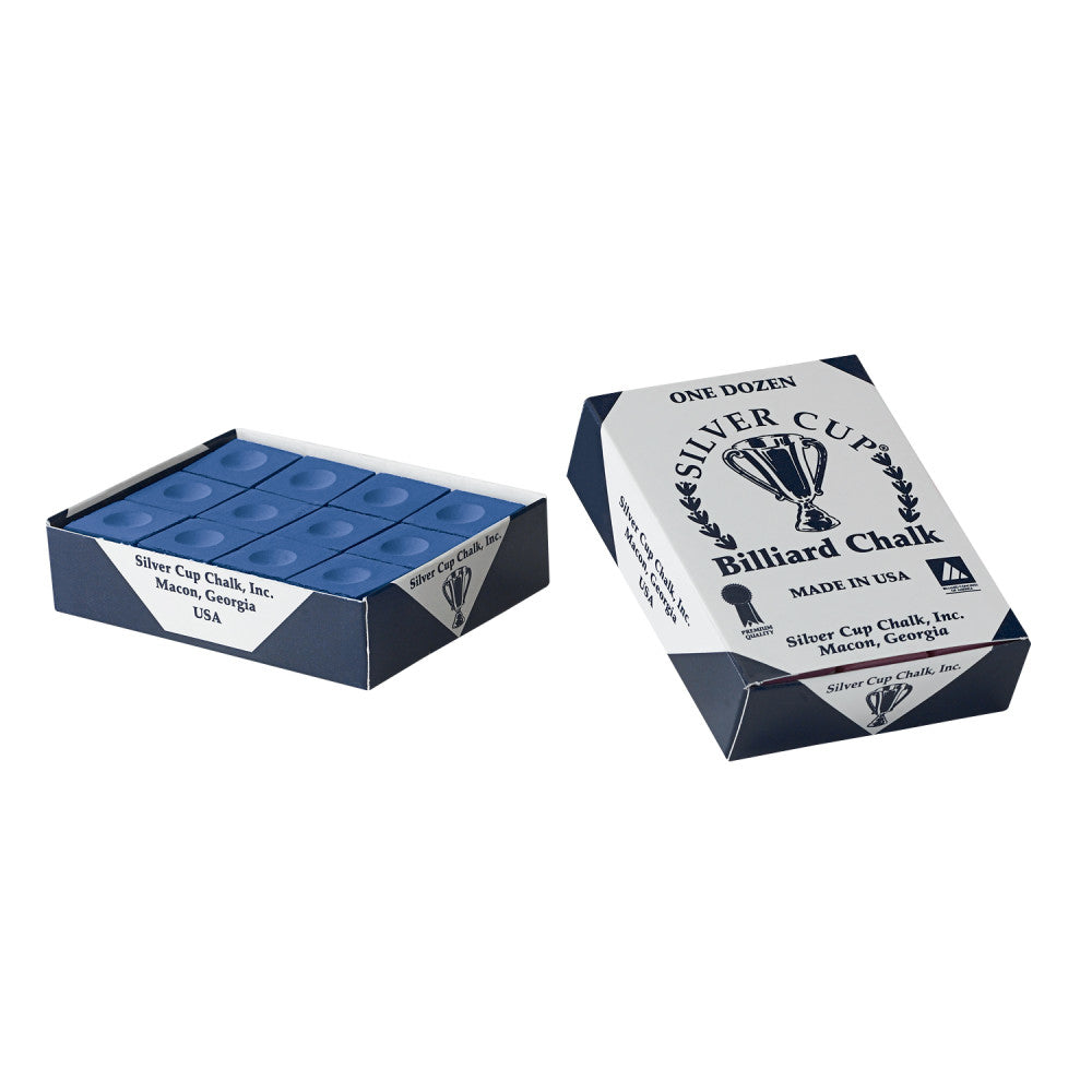 Silver Cup Chalk Dozen (12 pc/box), Navy Blue