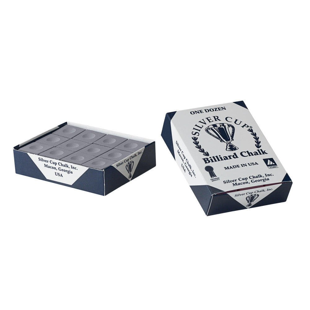 Silver Cup Chalk Dozen (12 pc/box), Pewter