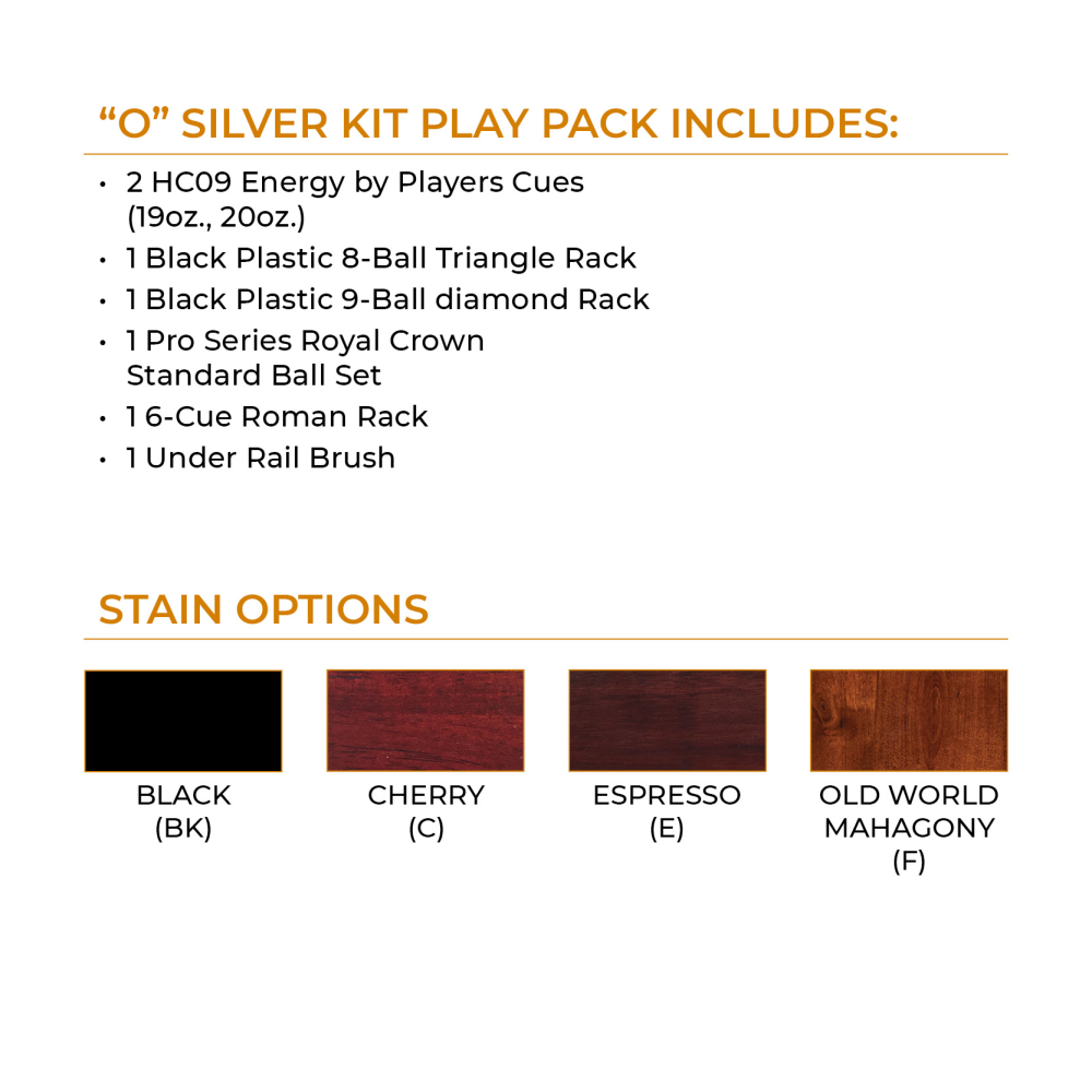 “O” Silver Kit Play Pack, Cherry